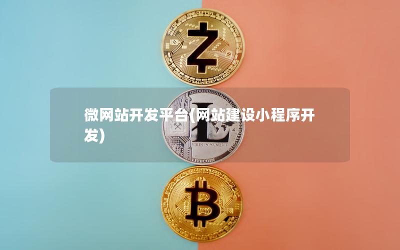 微网站开发平台(网站建设小程序开发)