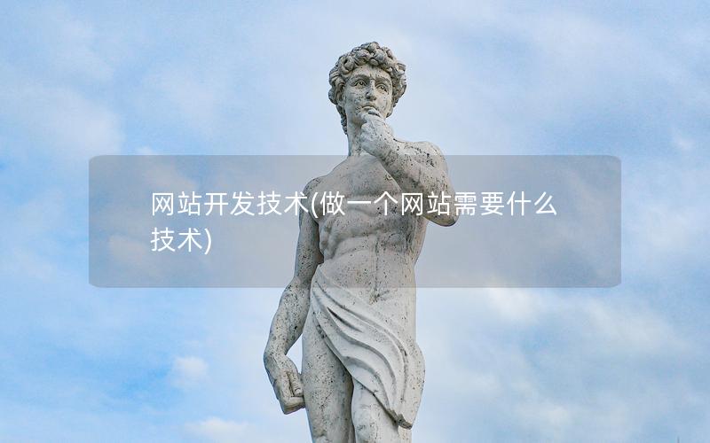 网站开发技术(做一个网站需要什么技术)