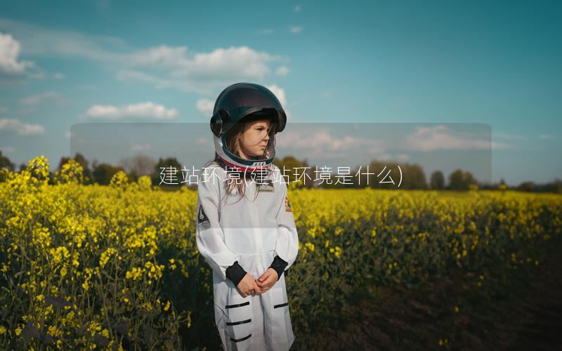 建站环境(建站环境是什么)