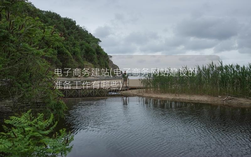 电子商务建站(电子商务网站建设的准备工作有哪些)